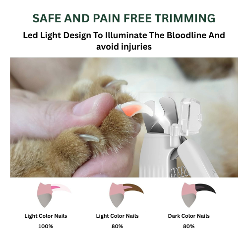 Petypure 2-in-1 Electric Dog nail Clippers