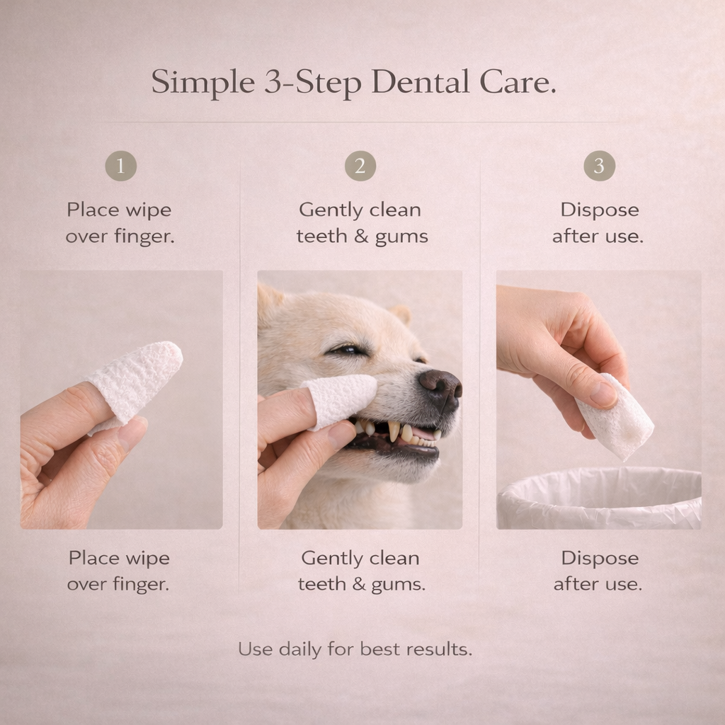 PetyPure Dental Care Wipes