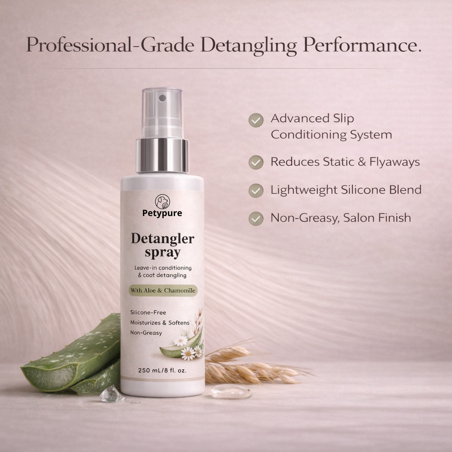 PetyPure Coat Detangling Spray