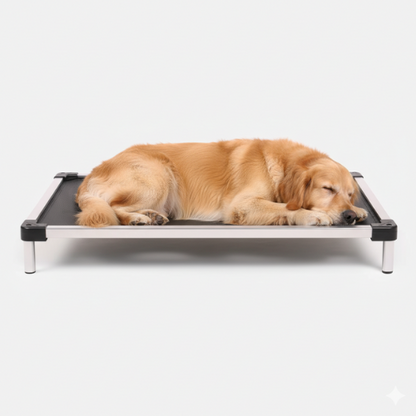 PETYPURE Chew-Proof Mesh Elevated Dog Bed