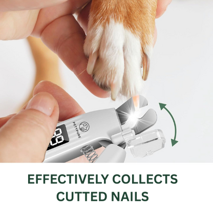 Petypure 2-in-1 Electric Dog nail Clippers