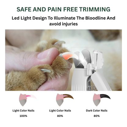 Petypure 2-in-1 Electric Dog nail Clippers