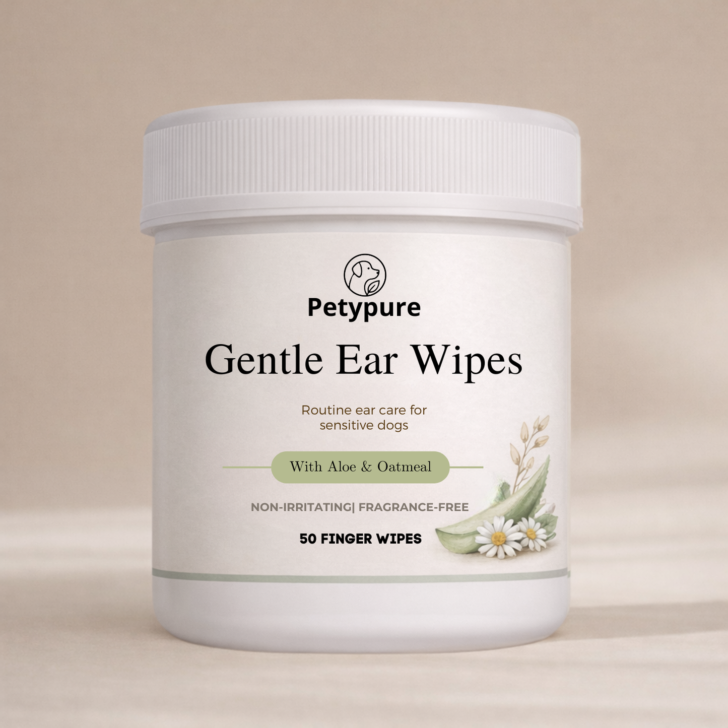 PetyPure Gentle Ear Wipes