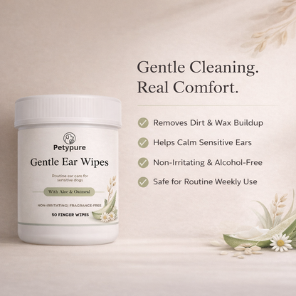 PetyPure Gentle Ear Wipes
