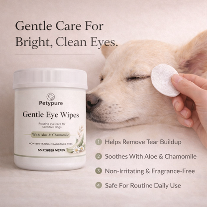 Petypure Gentle Eye Wipes