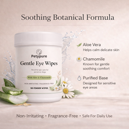 Petypure Gentle Eye Wipes
