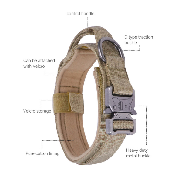 Petypure Tactical Dog Collar