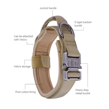 Petypure Tactical Dog Collar