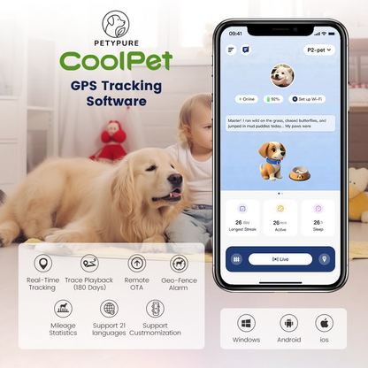 Petypure Seeworld 2.0 GPS Dog Collar