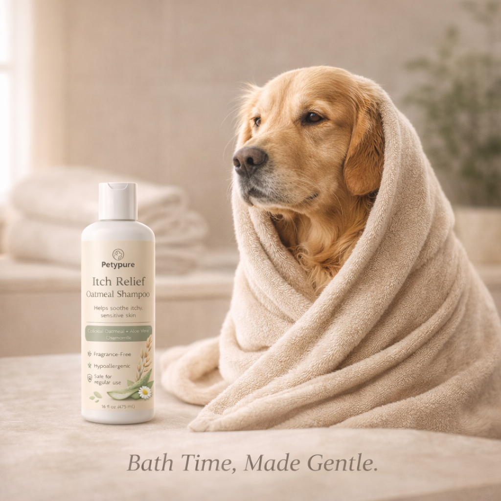 Petypure Dog Shampoo for Itchy & Sensitive Skin