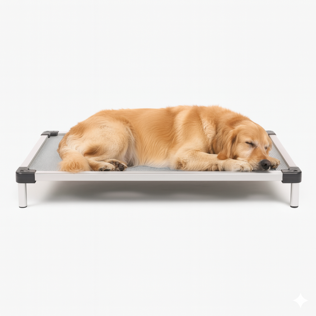 PETYPURE Chew-Proof Mesh Elevated Dog Bed