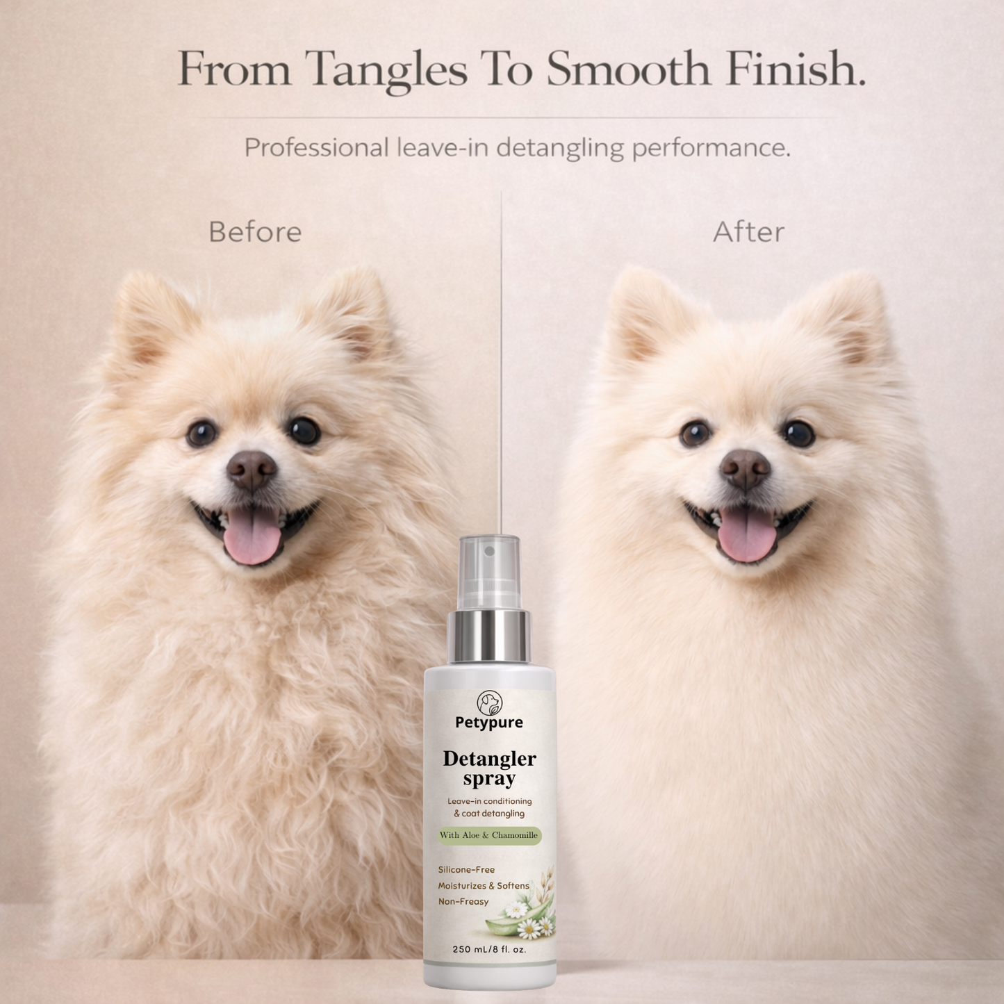 Petypure Coat Detangling Spray