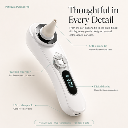 PureEar Pro — Ozone Ear Care Device for Dogs