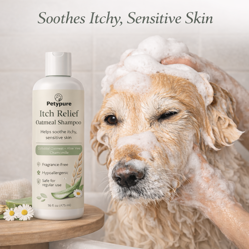 Petypure Dog Shampoo for Itchy & Sensitive Skin