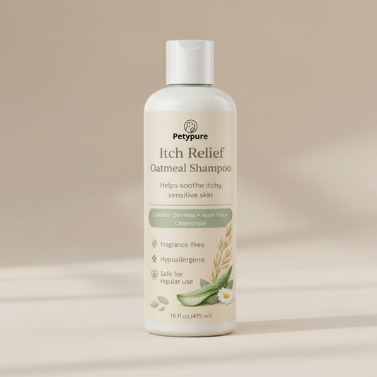 Petypure Itch Relief Oatmeal Shampoo